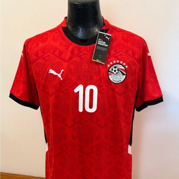 Egypt Egipto Mohamed Salah # 10 Jersey , Unisex - Picture 5 of 16